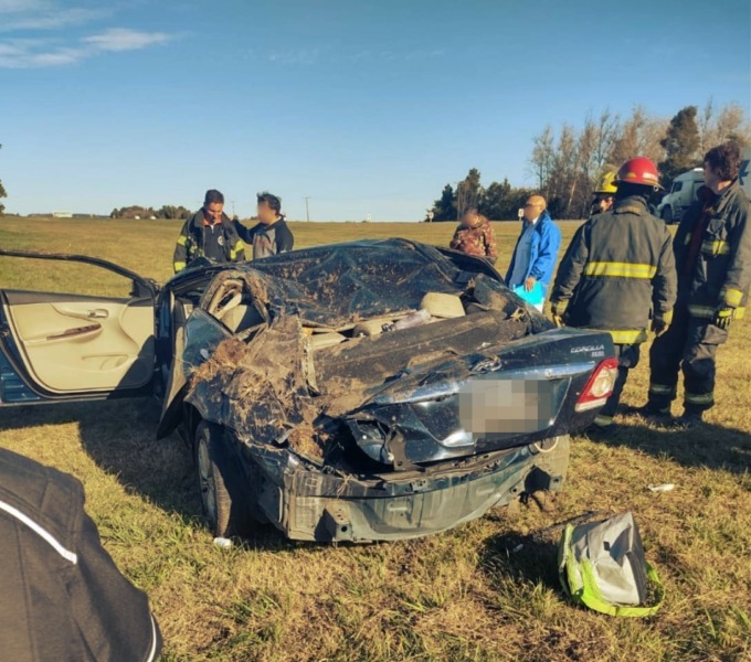 Lamentable Accidente En La Ruta Cobra Una Vida Y Deja Un Herido Grave